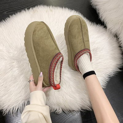 Cozy Fall Slippers w/ LOGO